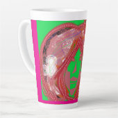 Clown Steampunk Large Mug Milchtasse (Linke Ecke)