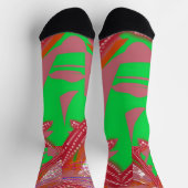 Clown Steampunk Socken (Oben)