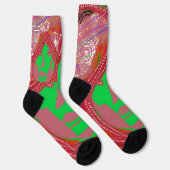 Clown Steampunk Socken (Rechts)
