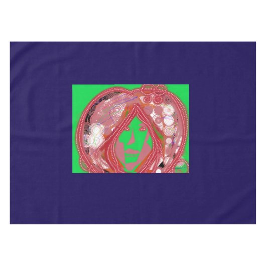 Clown Steampunk  Tischdecke (Vorderseite (Horizontal))