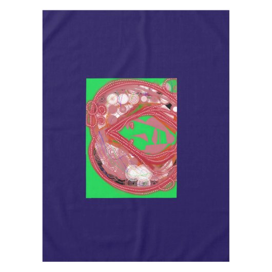 Clown Steampunk  Tischdecke (Vorderseite)