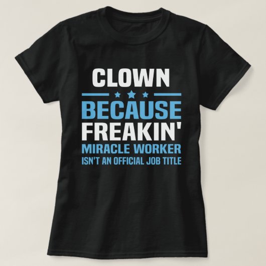 Clown T-Shirt (Design vorne)