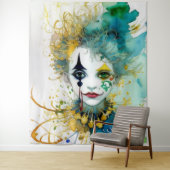 Clown Tapestry Wandteppich (Beispiel)