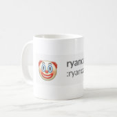 Clown-Tasse Kaffeetasse (Vorderseite Links)