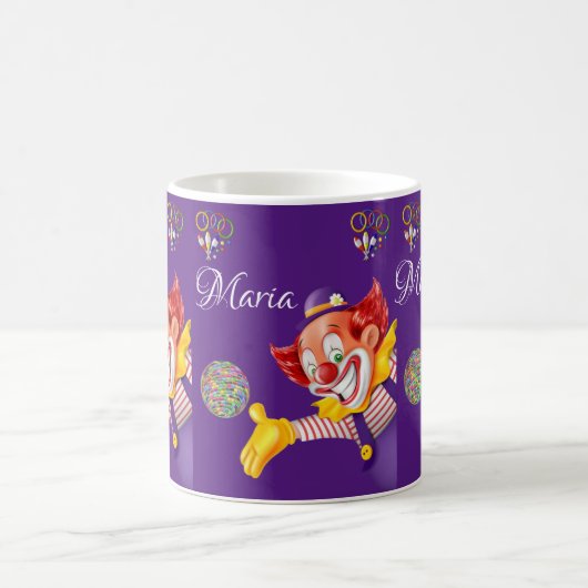 Clown-Tasse Kaffeetasse (Mittel)