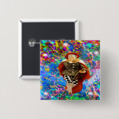 Clown Troubadour Button (Vorne & Hinten)