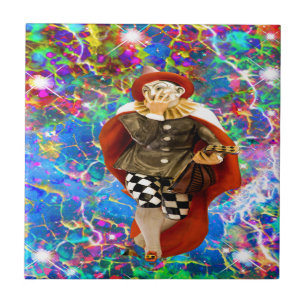 Clown Troubadour Fliese