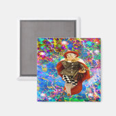 Clown Troubadour Magnet (Vorderseite/Rückseite)