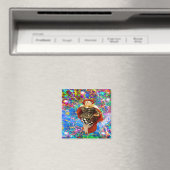 Clown Troubadour Magnet (In Situ (Geschirrspüler))