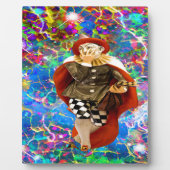Clown Troubadour Plaque Fotoplatte (Vorderseite)