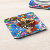 Clown Troubadour Untersetzer (Linke Seite)