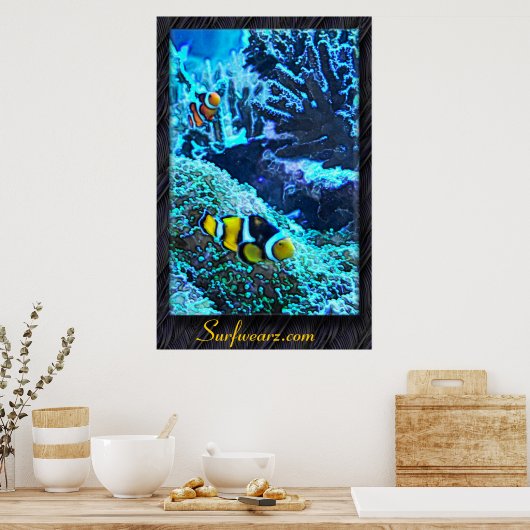 Clown um 2 poster (Küche)