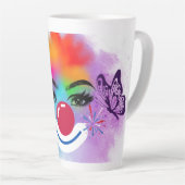 Clown und Make-up Milchtasse (Rechte Ecke)