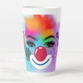 Clown und Make-up Milchtasse (Vorderseite)