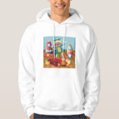 Clown und Spielzeug Mens Hoodie (Vorderseite)