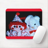 Clown und Teddy Mousepad (Mit Mouse)