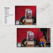 Clown - Wardrobe Visitenkarte (Vorne/Hinten)