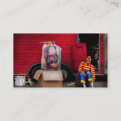 Clown - Wardrobe Visitenkarte (Rückseite)
