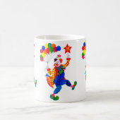 'Clown' weiße Tasse (Mittel)