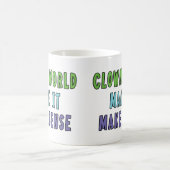 Clown Welt Kaffeetasse (Mittel)
