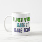 Clown Welt Kaffeetasse (Links)