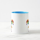 Clown Witze macht Spaß. Tasse (Zentrum)