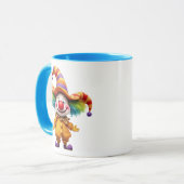 Clown Witze macht Spaß. Tasse (Vorderseite Links)