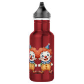 Clown-Zirkus-Humor Edelstahlflasche (Rechts)