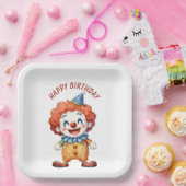 Clown-Zirkus-Humor Pappteller (Party)