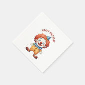Clown-Zirkus-Humor Serviette (Ecke)
