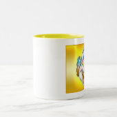 CLOWN ZWEIFARBIGE TASSE (Mittel)