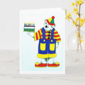 Clownbär Karte (Gelbe Blume)