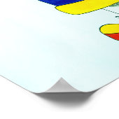 Clownbär Poster (Ecke)