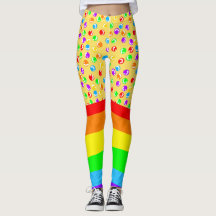 Clownerkern und Regenbogen