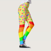 Clownerkern und Regenbogen Leggings (Rechts)