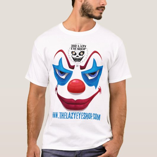 Clownfacedesign T-Shirt (Vorderseite)