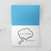 Clownfisch 85. Geburtstag Spaß Karte (Innenseite)