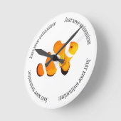 Clownfisch Behalte nur Schwimmen Uhr (Winkel)