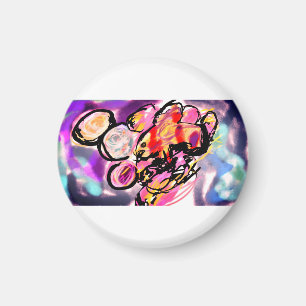 Clownfisch-Edelstein Magnet