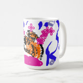 Clownfisch Freude Kaffeetasse (VorderseiteRechts)