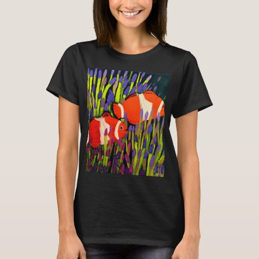Clownfisch-Garten T-Shirt (Vorderseite)