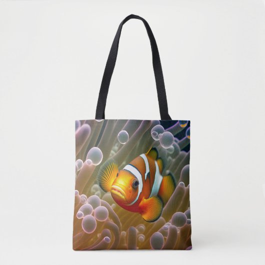 Clownfisch im Meeresanemon Tasche (Vorderseite)
