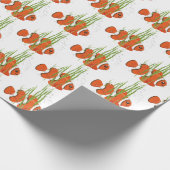Clownfisch in Algen Geschenkpapier (Ecke)