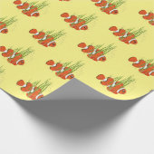 Clownfisch in Algen Geschenkpapier (Ecke)