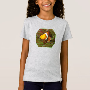 Clownfisch in grüner Anemone. Fotodesign T-Shirt