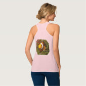Clownfisch in grüner Anemone. Fotodesign | Tank Top (Rückseite Vollansicht)