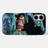 Clownfisch in Korallen Case-Mate iPhone Hülle (Rückseite (Horizontal))