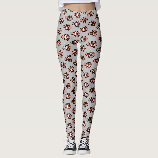 Clownfisch Leggings (Vorderseite)