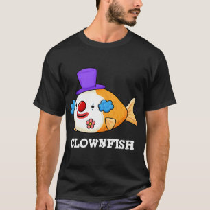 Clownfisch Lustige Tier Fisch Witze (dunkler Hinte T-Shirt