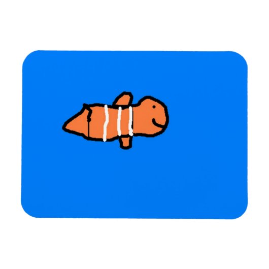 Clownfisch-Magnet Magnet (Horizontal)